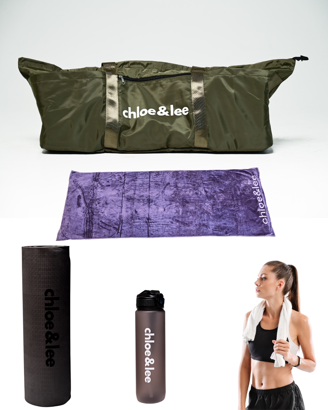 5 in One Mini Hot Yoga & Pilates Essentials Bundle