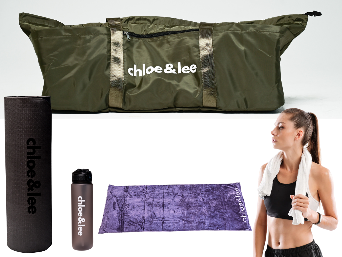 A yoga instructor doing a yoga pose on cork yoga blocks